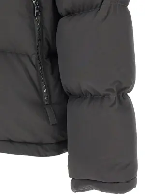 Logo patch down jacket Fall Winter 2025/2026 DOLCE & GABBANA Gray