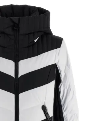 'Valanga' down jacket Woman GOLDBERGH White/Black