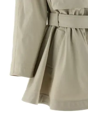 Belted dress 68% acetate