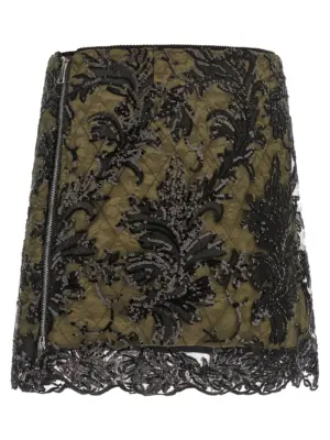 'Giulia' skirt Woman LE TWINS Green