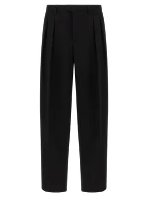 Satin band pants DOLCE & GABBANA Black