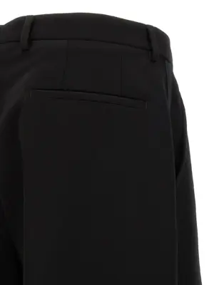 Satin band pants Fall Winter 2025/2026 DOLCE & GABBANA Black