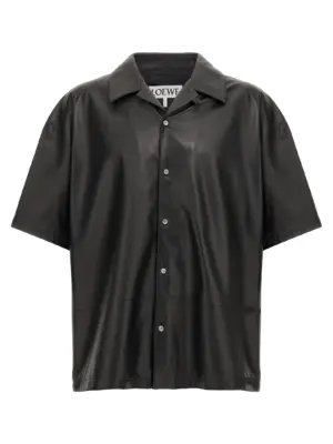 Nappa leather shirt LOEWE Black