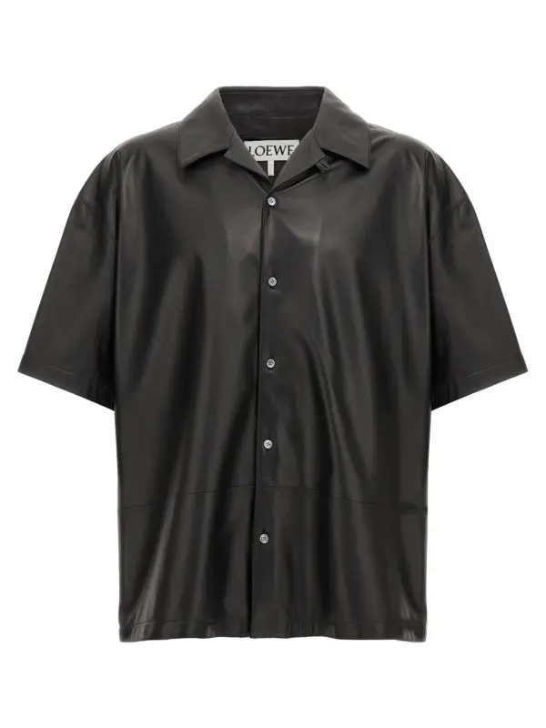 Nappa leather shirt LOEWE Black