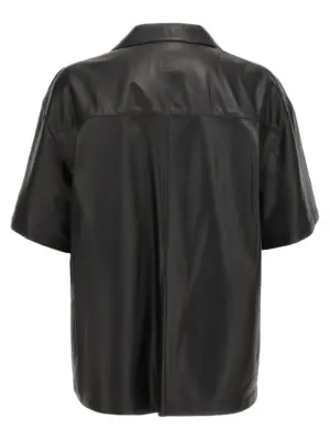 Nappa leather shirt H526Y31L491100 LOEWE Black