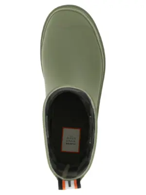 Maison Kitsuné x Hunter 'Downpour' ankle boots 100% rubber MAISON KITSUNE Green