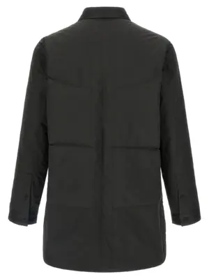 Padded overshirt HLB41909BLACK1 YOHJI YAMAMOTO Black
