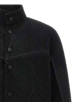 'Monthly Colors: September' jacket Man HOMME PLISSE' ISSEY MIYAKE Black