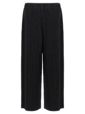 'Monthly Colors: September' pants HP58JF09415 HOMME PLISSE' ISSEY MIYAKE Black