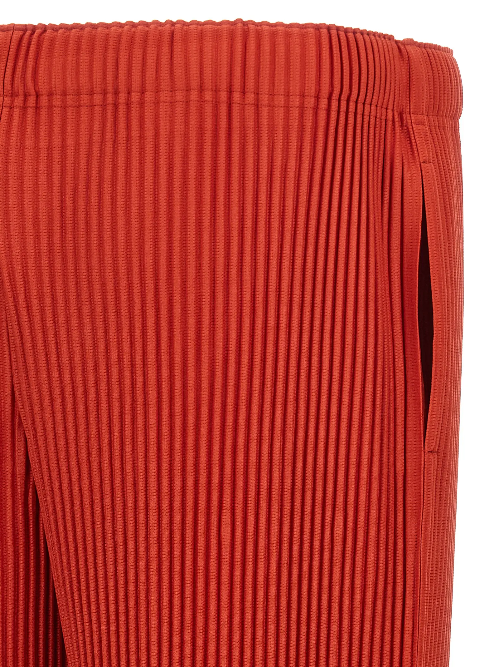 Штани Monthly Colors September Homme Plisse Issey Miyake Червоні 4 'Monthly Colors: September' pants 100% polyester HOMME PLISSE' ISSEY MIYAKE Red