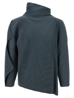 'Angular Stone' sweater HOMME PLISSE' ISSEY MIYAKE Gray