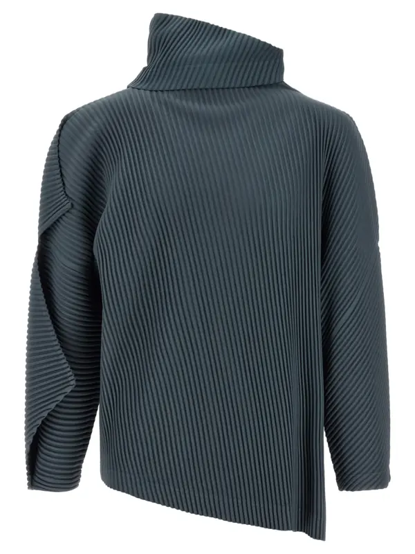 'Angular Stone' sweater HOMME PLISSE' ISSEY MIYAKE Gray