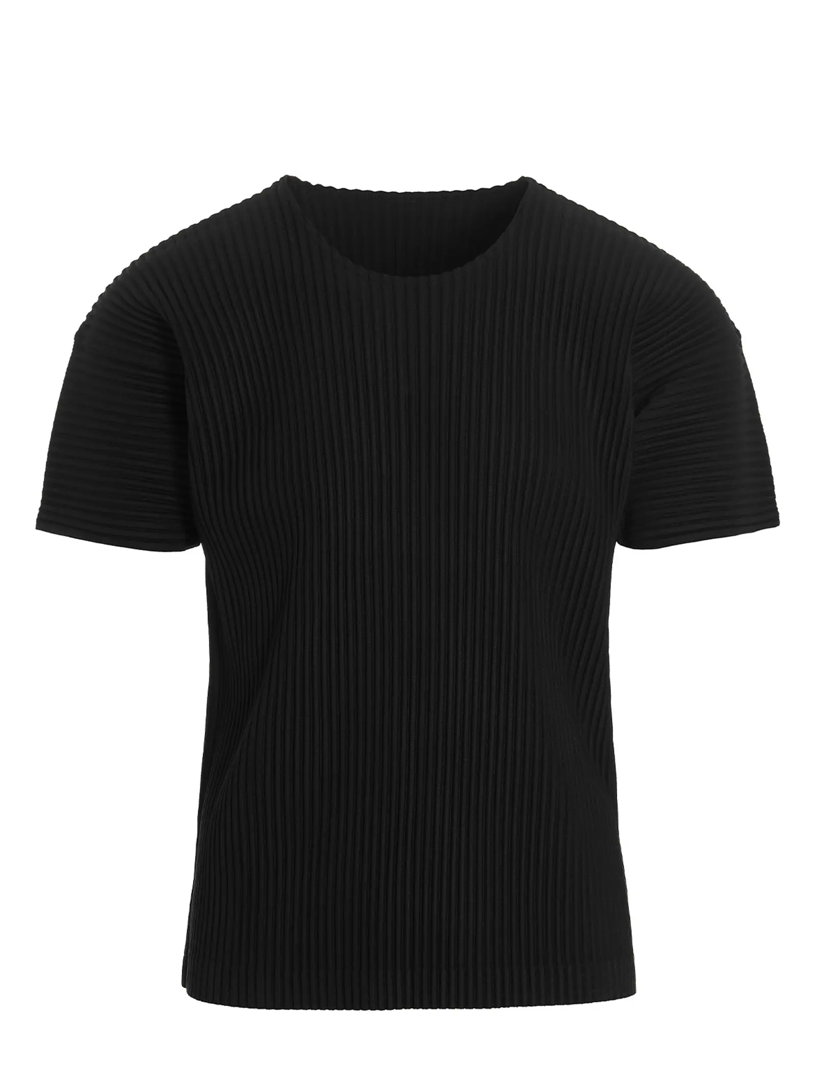 Футболка Basics Homme Plisse Issey Miyake Чорна 1 'Basics' T-shirt HOMME PLISSE' ISSEY MIYAKE Black