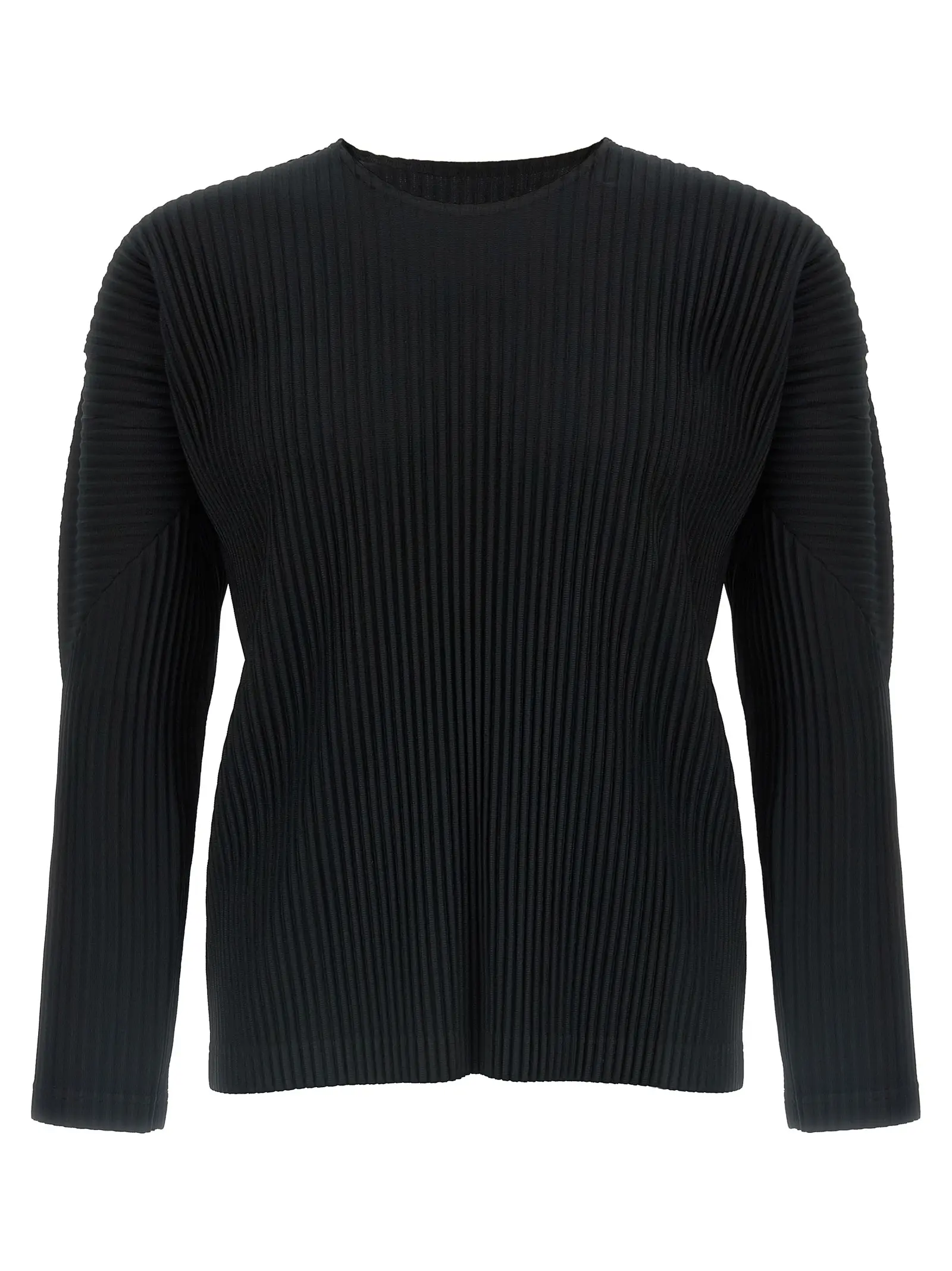 Футболка Basics Homme Plisse Issey Miyake Чорна 1 'Basics' T-shirt HOMME PLISSE' ISSEY MIYAKE Black