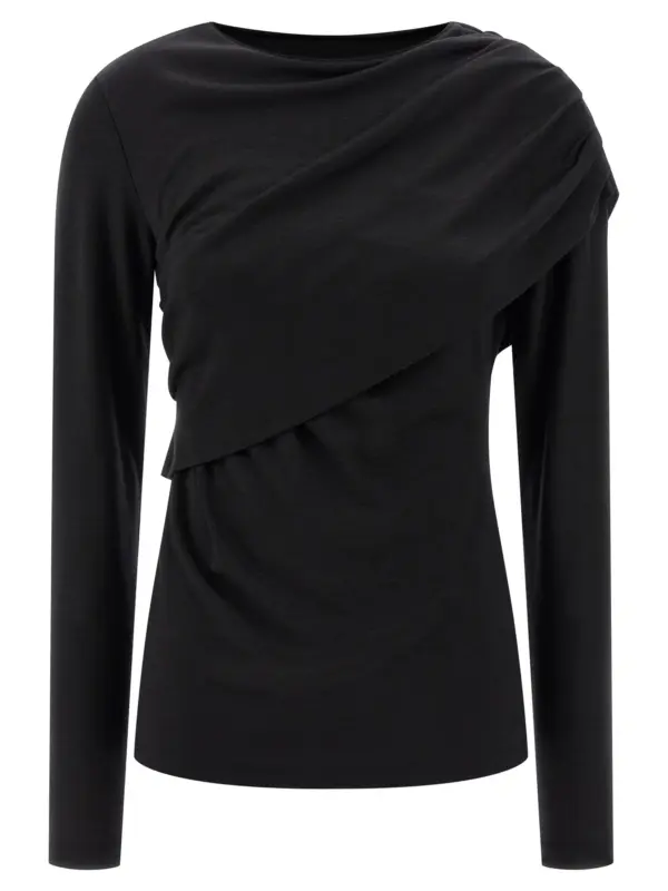 'Asna' top ISABEL MARANT Black