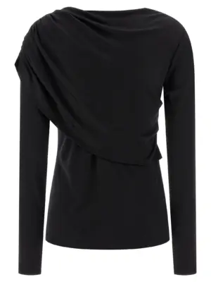 'Asna' top HT0515FEC4J26I01BK ISABEL MARANT Black