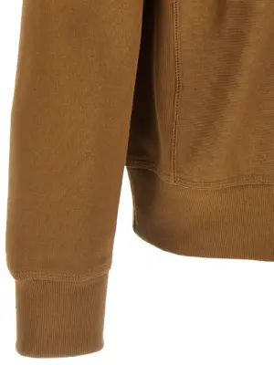 'Half zip American Script sweat' sweatshirt 80% cotton