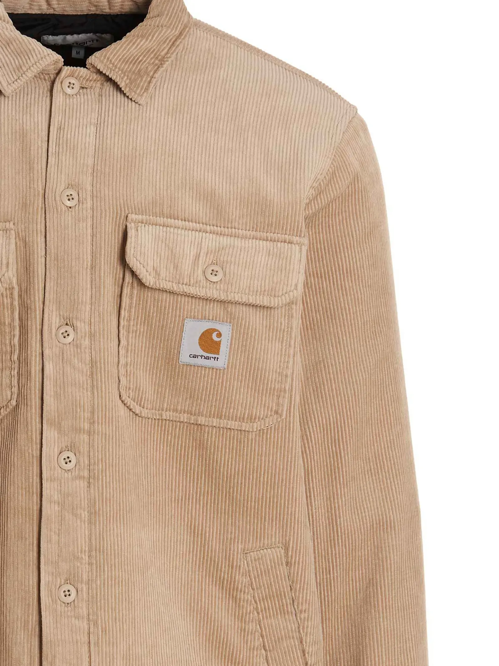 Сорочка Whitsome Carhartt Wip Бежева 3 Whitsome Overshirt Man CARHARTT WIP Beige