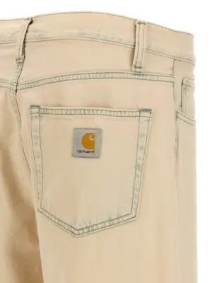'Landon' jeans 100% cotton CARHARTT WIP Beige