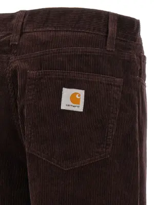 'Landon' pants 100% cotton CARHARTT WIP Brown