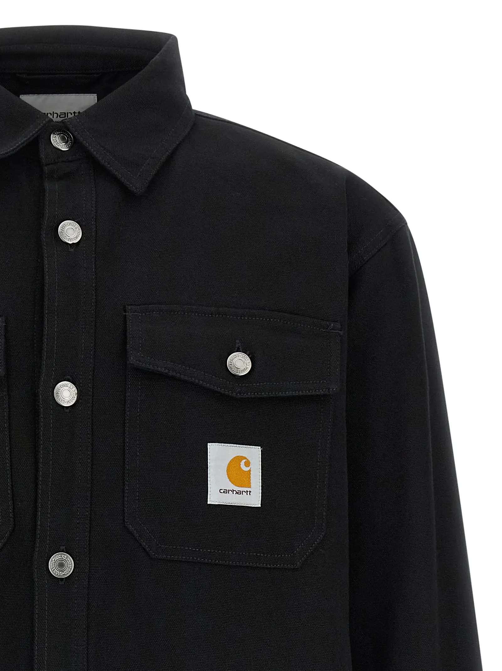 Сорочка Selby Carhartt Wip Чорна 3 'Selby' overshirt Man CARHARTT WIP Black