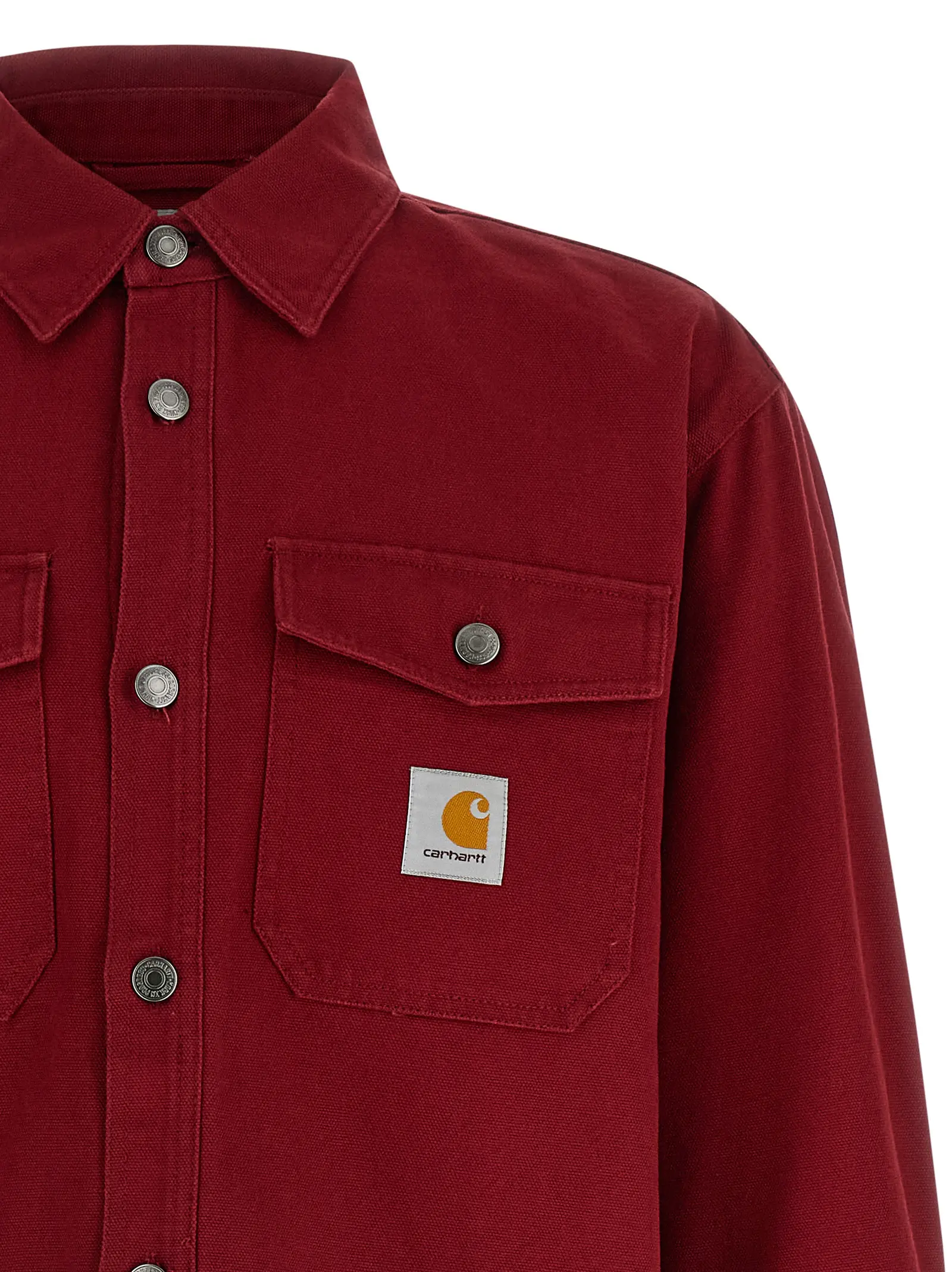 Сорочка Selby Carhartt Wip Червона 3 'Selby' overshirt Man CARHARTT WIP Red