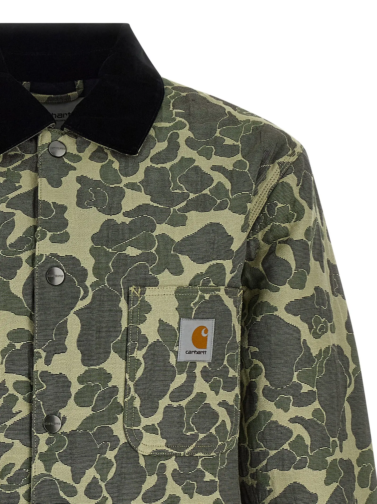 Пальто Tapestry Chore Carhartt Wip Зелене 3 'Tapestry Chore' coat Man CARHARTT WIP Green