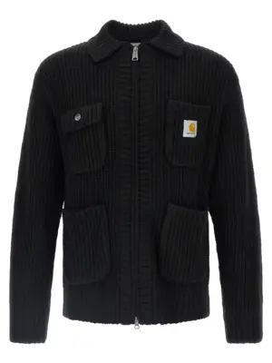 'Chore Knit Jacket' cardigan CARHARTT WIP Black