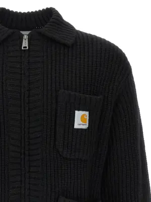'Chore Knit Jacket' cardigan Man CARHARTT WIP Black