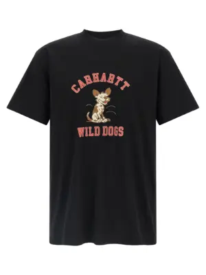 'Wild dog' T-shirt CARHARTT WIP Black