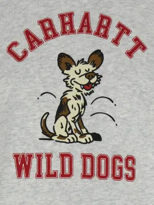 'Wild Dog' hoodie 100% cotton CARHARTT WIP Gray