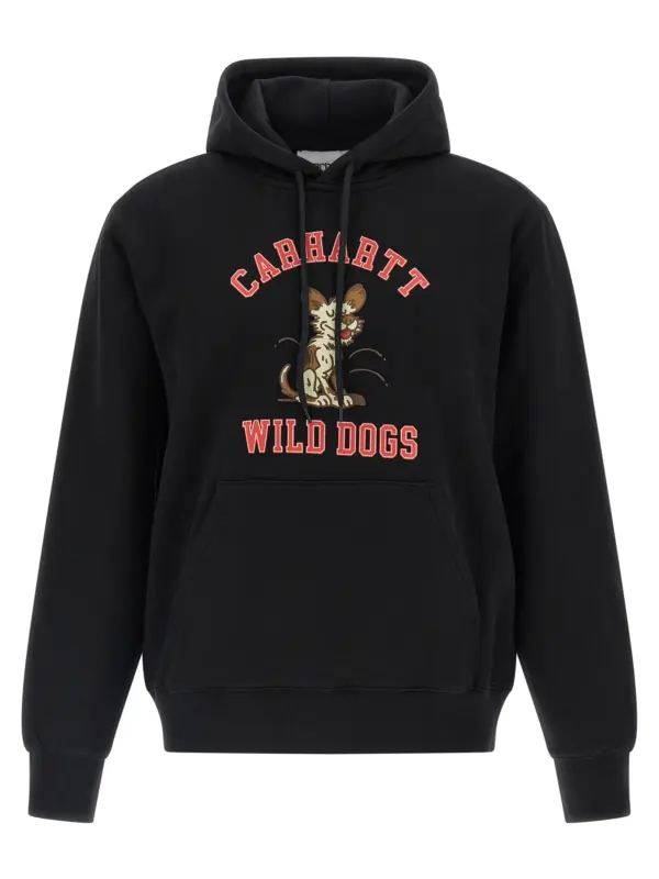 'Wild Dog' hoodie CARHARTT WIP Black