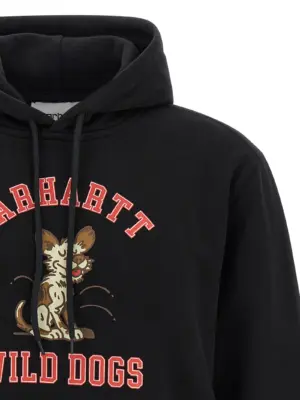 'Wild Dog' hoodie Man CARHARTT WIP Black