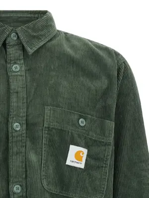 'Flint' shirt Man CARHARTT WIP Green