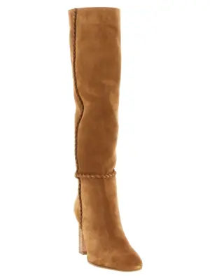 'Indy' boots IDYMIDB1SCRCAMEL AQUAZZURA Beige