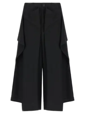 'Uni-Form (Wool)' pants ISSEY MIYAKE Black