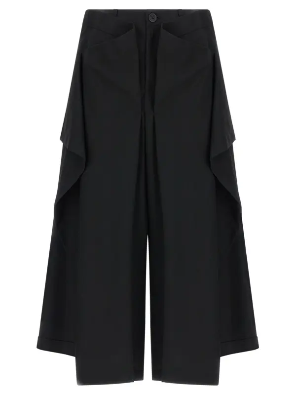 'Uni-Form (Wool)' pants ISSEY MIYAKE Black