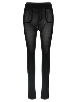 'Seen Unseen AP' leggings ISSEY MIYAKE Black