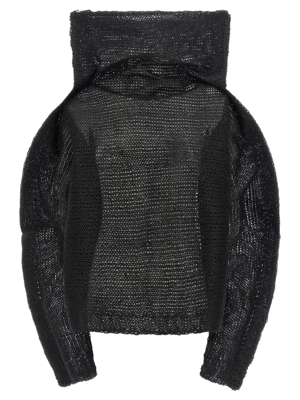 'Panini' top ISSEY MIYAKE Black