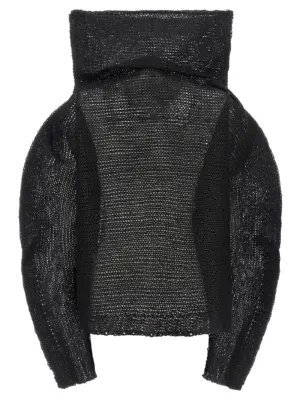 'Panini' top IM58KN27815 ISSEY MIYAKE Black