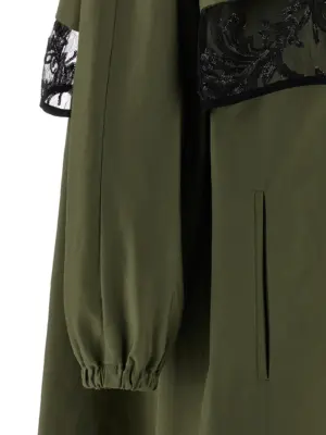 'Incisa' trench coat Fall Winter 2025/2026 LE TWINS Green