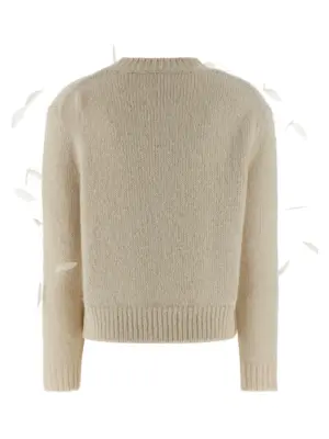 Feather sweater J03GP0179J14810274 JIL SANDER White