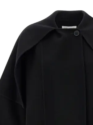 Cape coat Woman FEDERICA BONIFACI Black