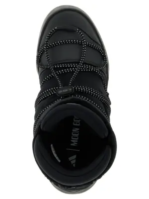 'Ace' Adidas x Moonboot ankle boots 100% textile ADIDAS ORIGINALS Black