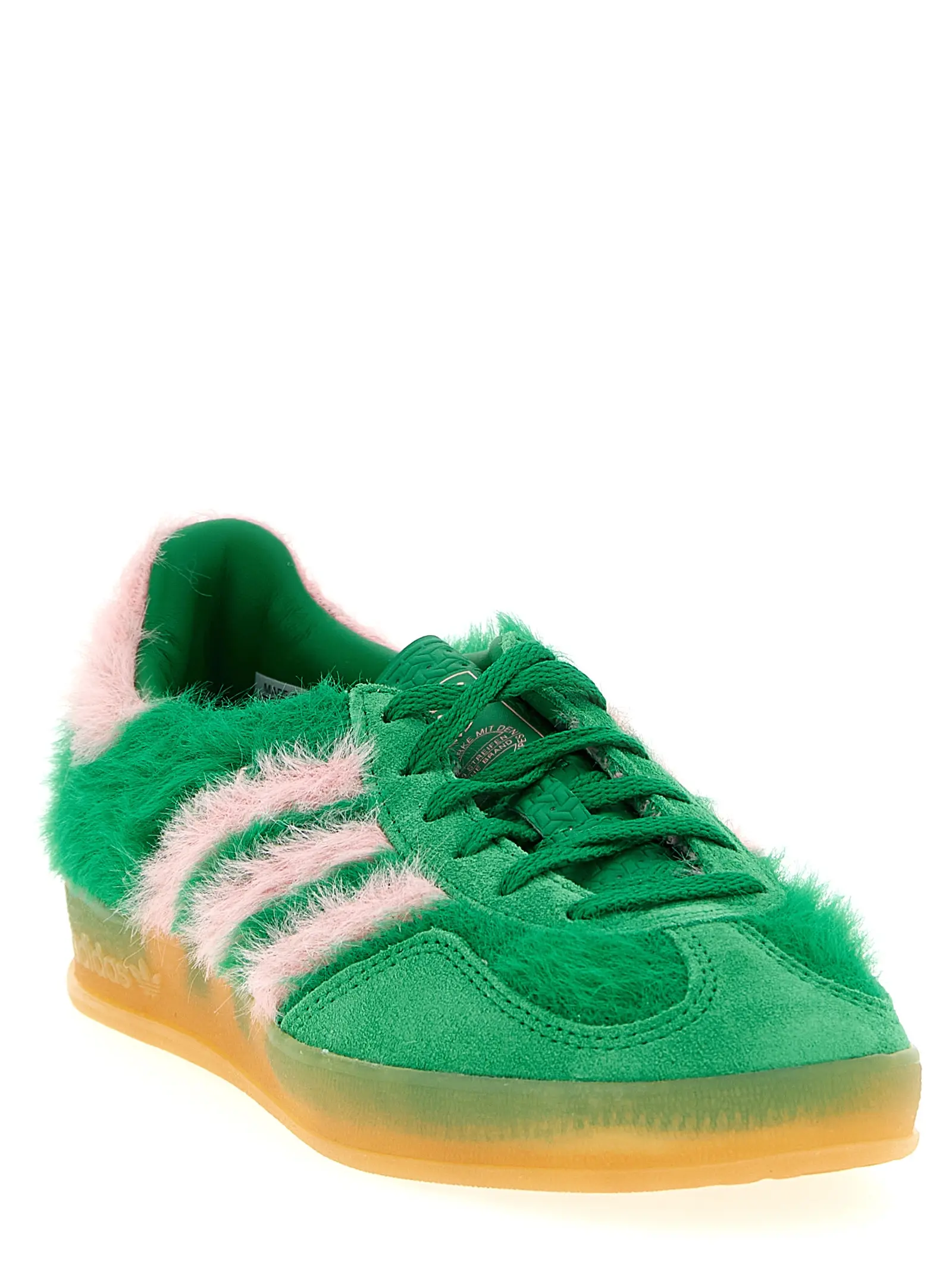 Кросівки Gazelle Indoor Adidas Originals Зелені 2 'Gazelle Indoor' sneakers JP8342WGREENGLOPNK ADIDAS ORIGINALS Green