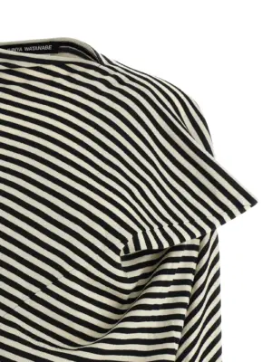 Striped crop sweater Woman JUNYA WATANABE White/Black