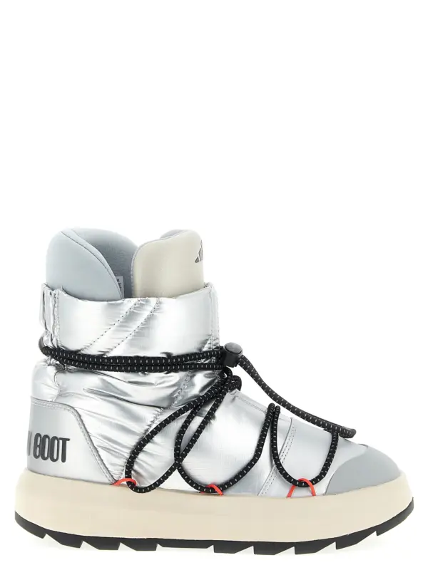 'Ace' Adidas x Moonboot ankle boots ADIDAS ORIGINALS Silver