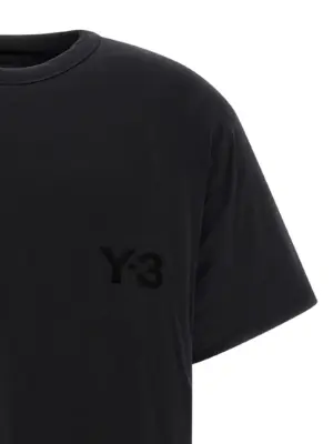 'Y-3 Padded' T-shirt Man Y-3 Black
