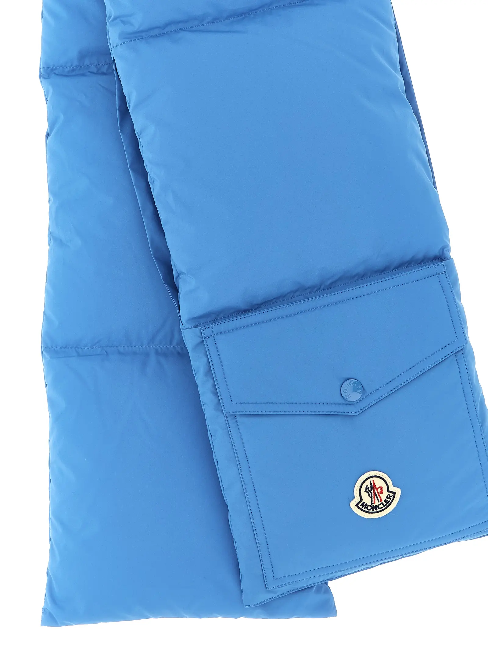 Шарф пуховий Padded Moncler Синій 2 Padded scarf K20913C00006597YW730 MONCLER Blue