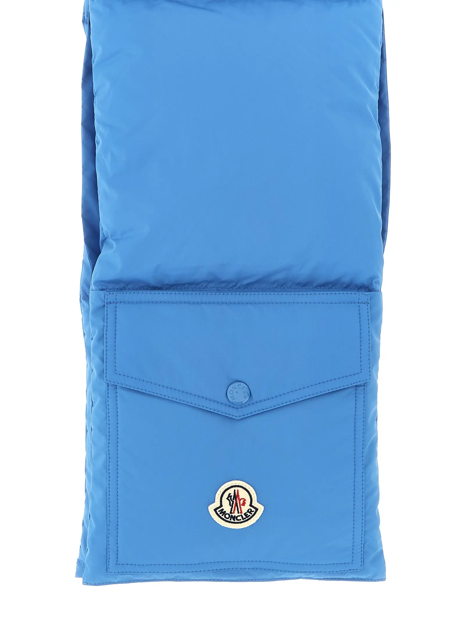 Шарф пуховий Padded Moncler Синій 3 Padded scarf Man MONCLER Blue